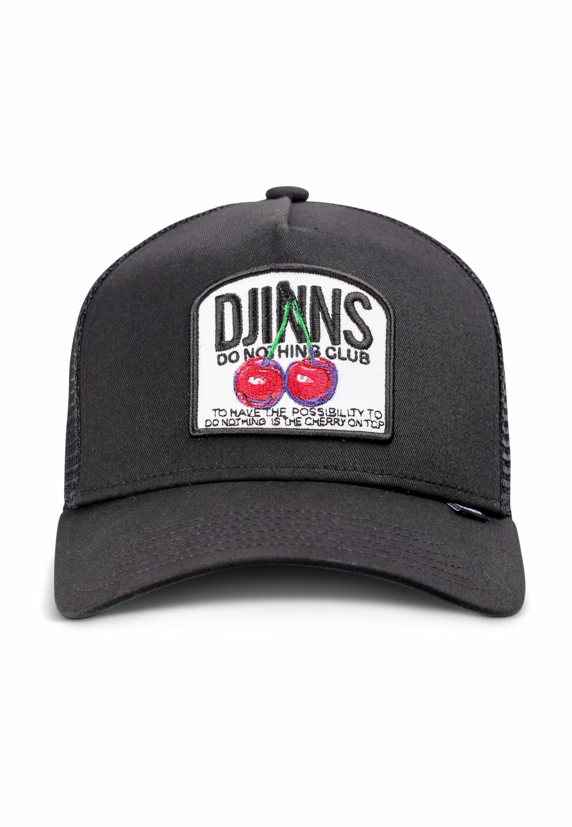 Cappello da baseball 'HFT DNC Cherry' di DJINNS in nero