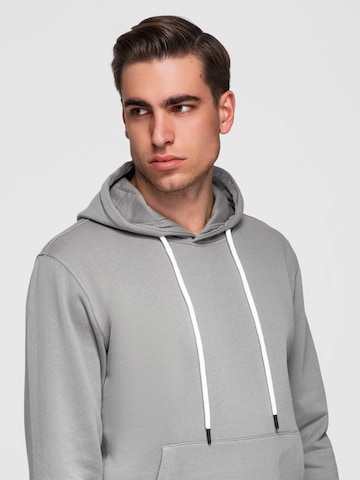 Sweat-shirt Ombre en gris