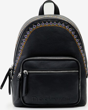 Desigual Rucksack in Schwarz: predná strana