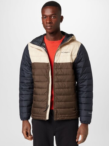 Veste outdoor 'Powder Lite' COLUMBIA en mélange de couleurs : devant