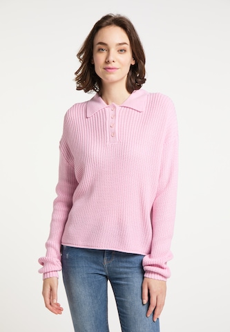 Pull-over MYMO en rose : devant