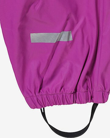 Kamik Normalny krój Spodnie outdoor 'Muddy' w kolorze różowy