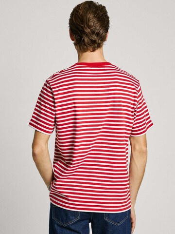 Maglietta 'CANE' di Pepe Jeans in rosso