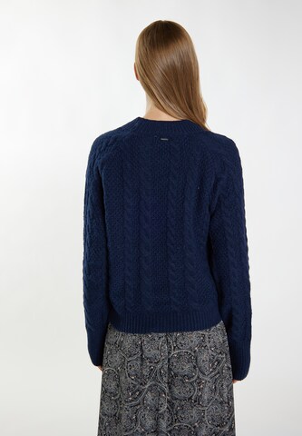 Pull-over 'Imane' DreiMaster Vintage en bleu