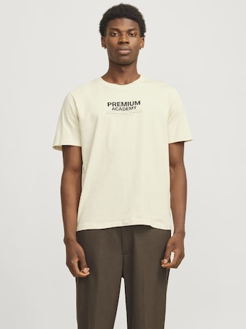 JACK & JONES Shirt in Beige: front
