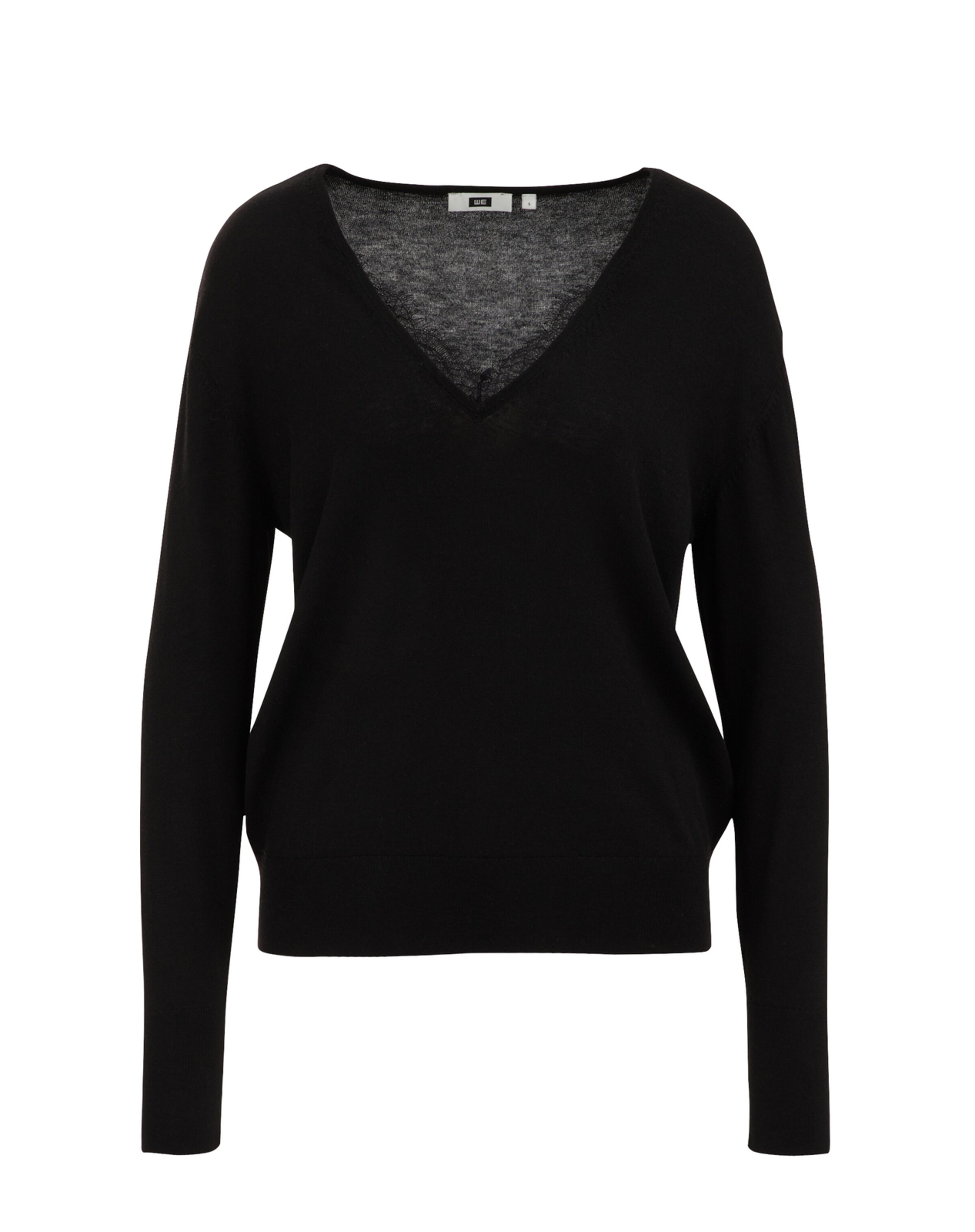 WE Fashion - Pullover em preto: frente