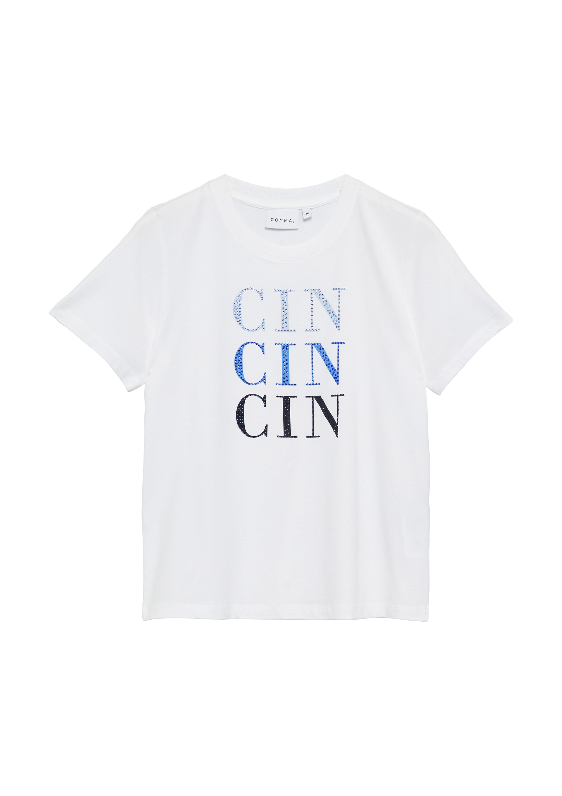 COMMA Shirt in White: front