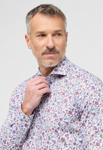 ETERNA Slim fit Button Up Shirt in Purple