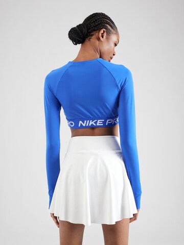 NIKE Performance shirt 'PRO' in Blue
