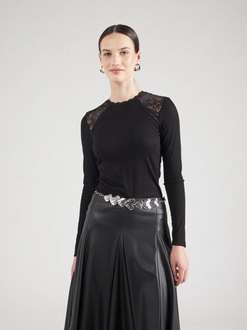 T-shirt 'ONLENEA' ONLY en noir : devant