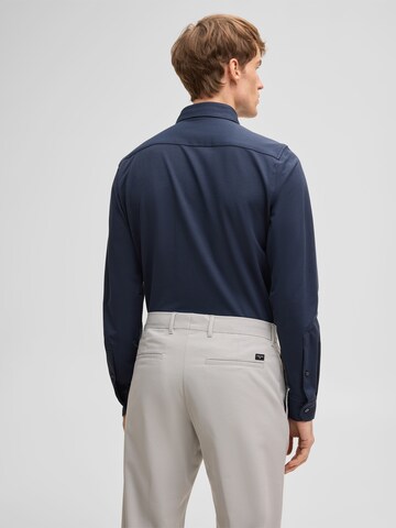 STRELLSON Regular fit Zakelijk overhemd 'Spike' in Blauw