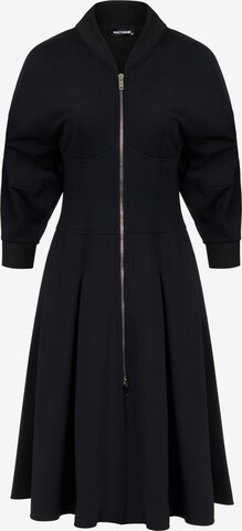 Robe NOCTURNE en noir : devant