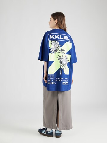 Karo Kauer Oversized shirt in Blauw