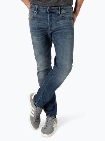 Slimfit Jeans '3301 Slim' di G-STAR in blu: frontale