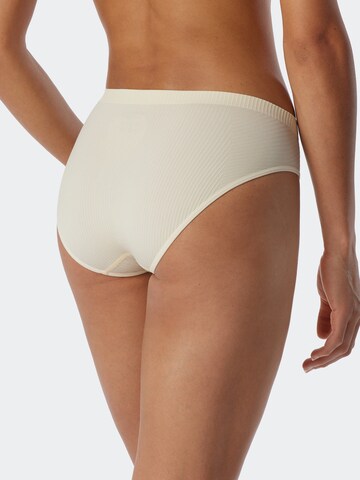 SCHIESSER Panty ' Seamless Rib ' in Yellow