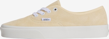 Baskets basses 'Authentic' VANS en beige : devant