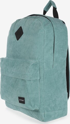 SPIRAL Backpack in Green: front