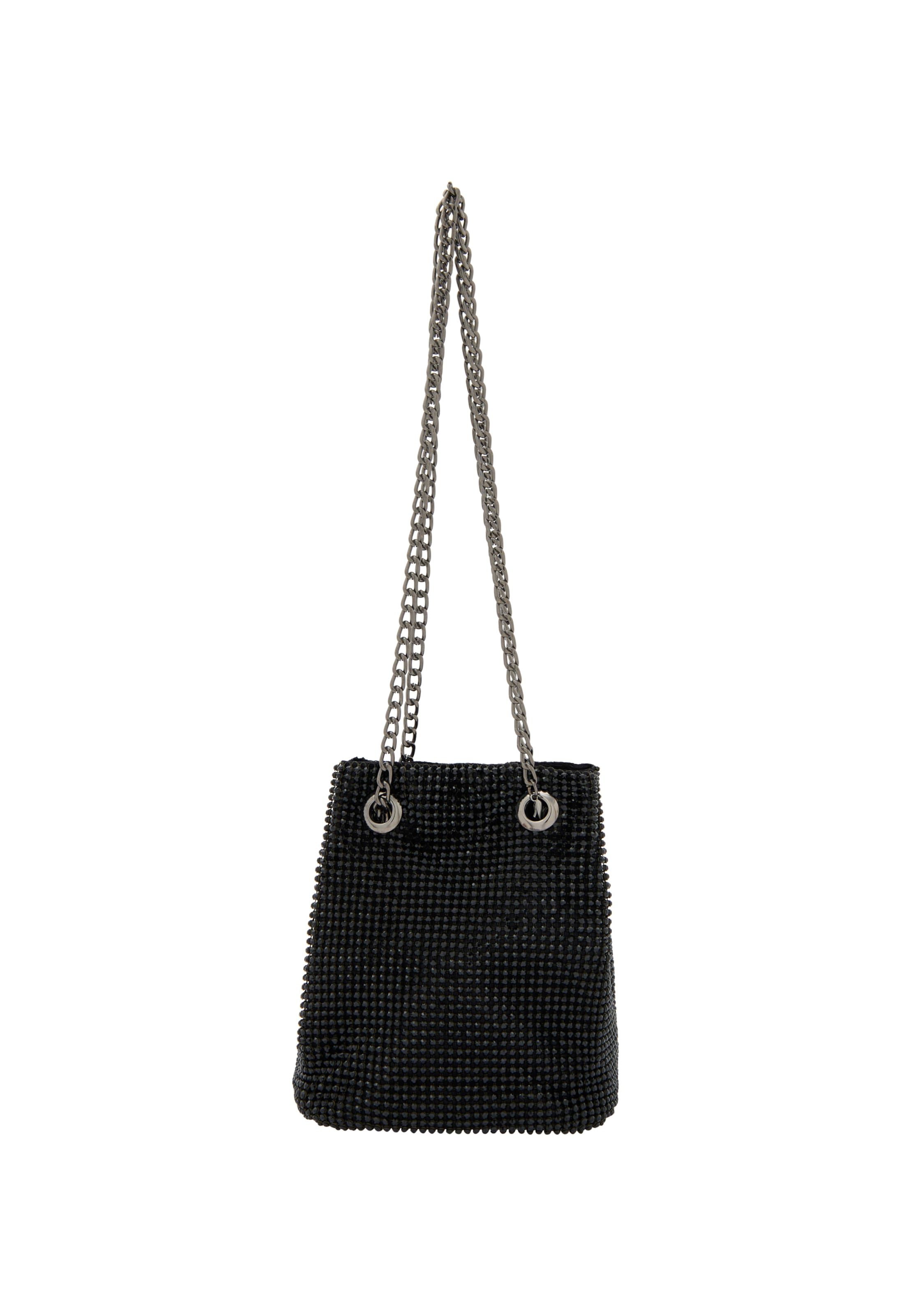 Geantă de umăr faina pe negru, Vizualizare produs