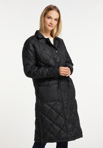 DreiMaster Klassik Winter Coat in Black: front