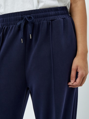 Loosefit Pantalon 'Dicette' Peppercorn en bleu