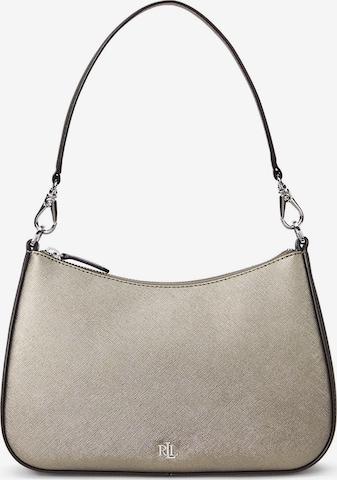 Sac bandoulière 'DANNI' Lauren Ralph Lauren en argent : devant