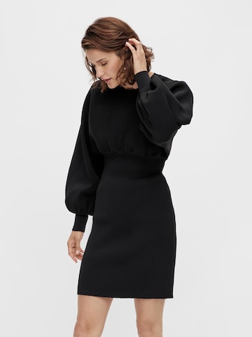 Y.A.S Knitted dress 'HALLY' in Black