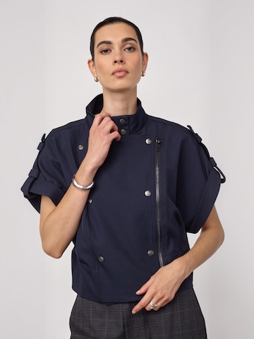Gilet ' LunaCC ' di co'couture in blu: frontale