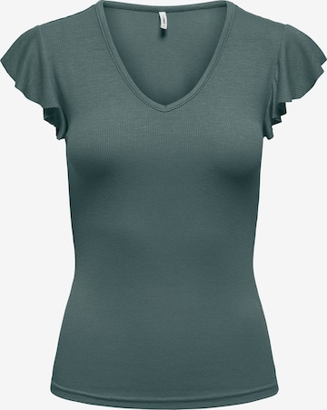 ONLY Shirt 'ONLBELIA' in Green: front