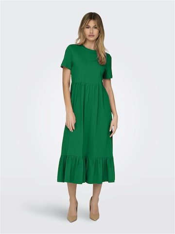 Robe 'MAY' ONLY en vert : devant