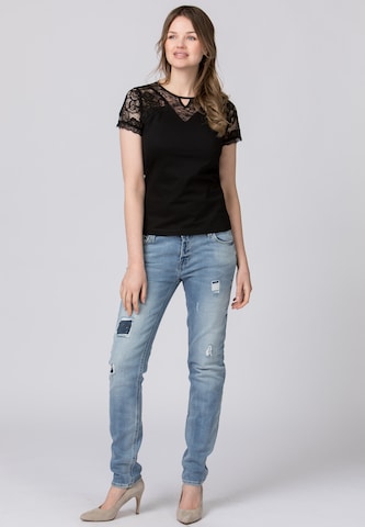 STOCKERPOINT Klederdracht shirt 'Fernanda' in Zwart