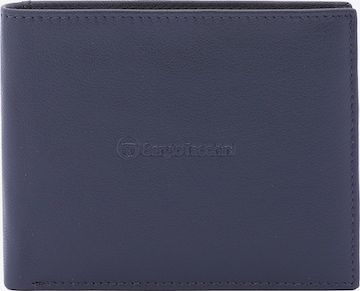 Portamonete di Sergio Tacchini in blu: frontale