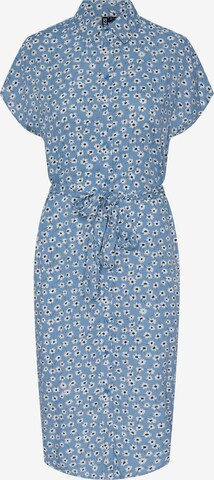 Robe-chemise 'NYA' PIECES en bleu : devant