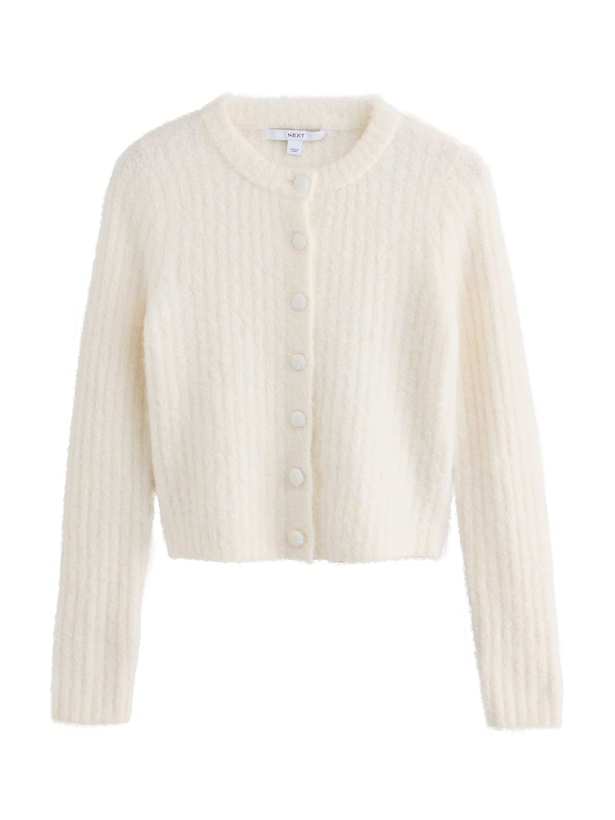 Next Gebreid vest in Beige: voorkant