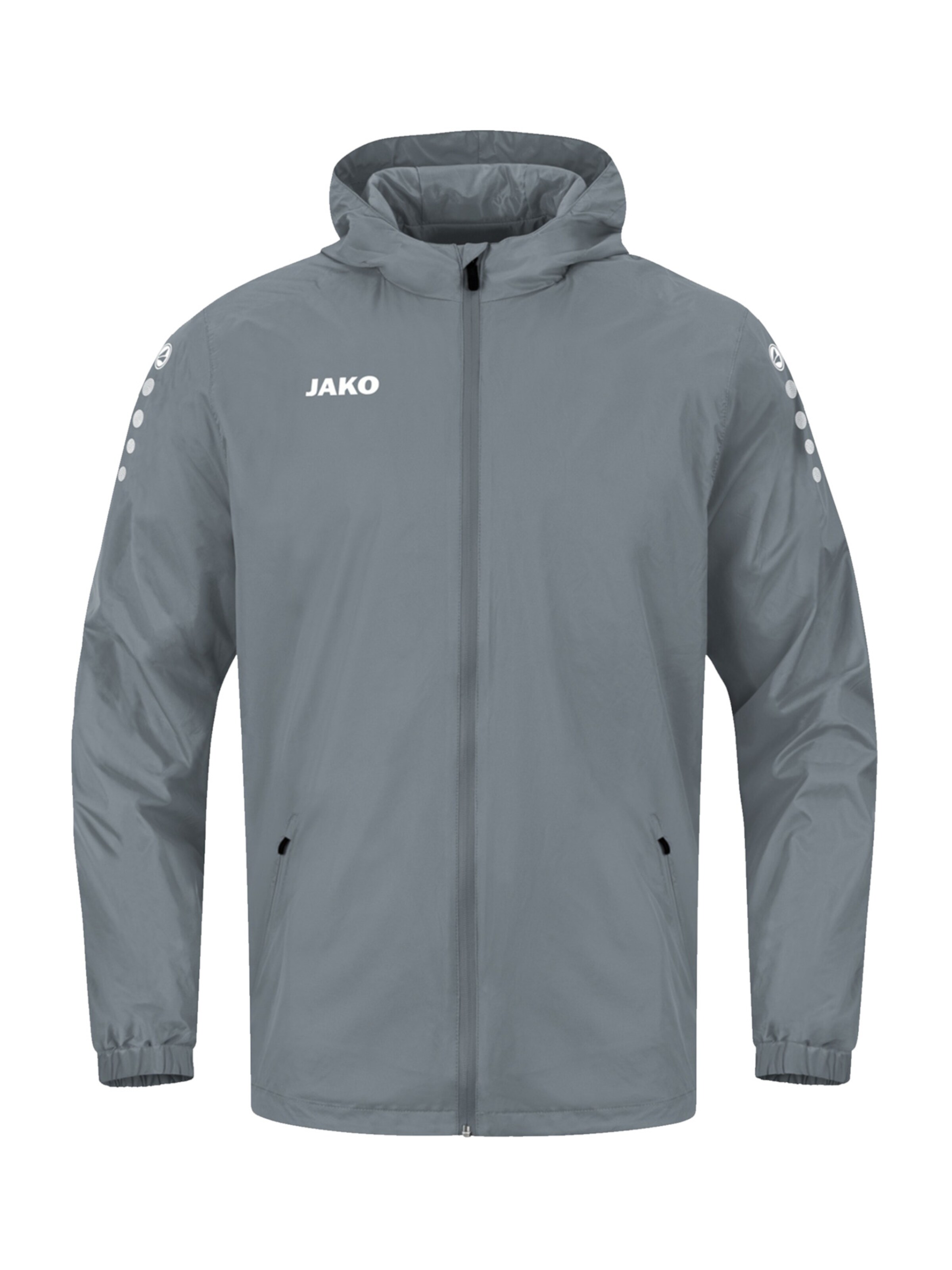JAKO Sportjacke 'Team 2.0' in Grau: Vorderseite