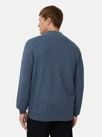 CAMEL ACTIVE Strickjacke mit Bomberkragen in Blau