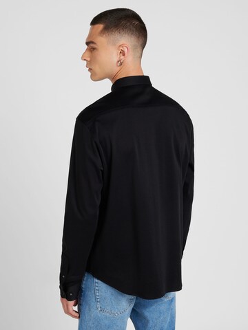 BOSS Regular Fit Hemd 'B_MOTION_L' in Schwarz