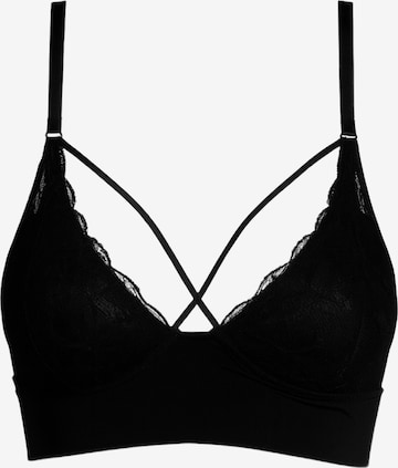 Soutien-gorge C&City en noir : devant