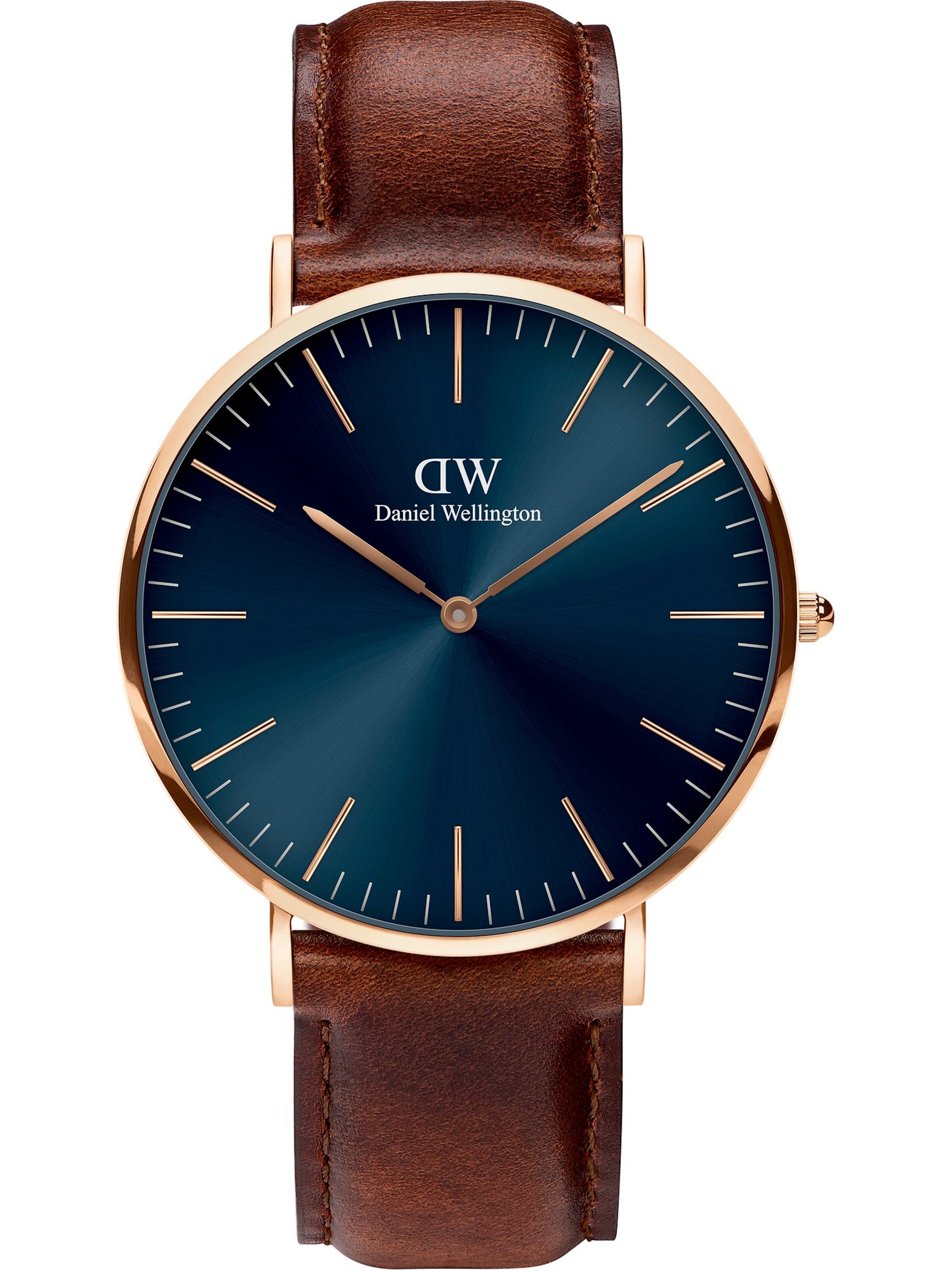 Daniel Wellington Analog Watch in Blue: front