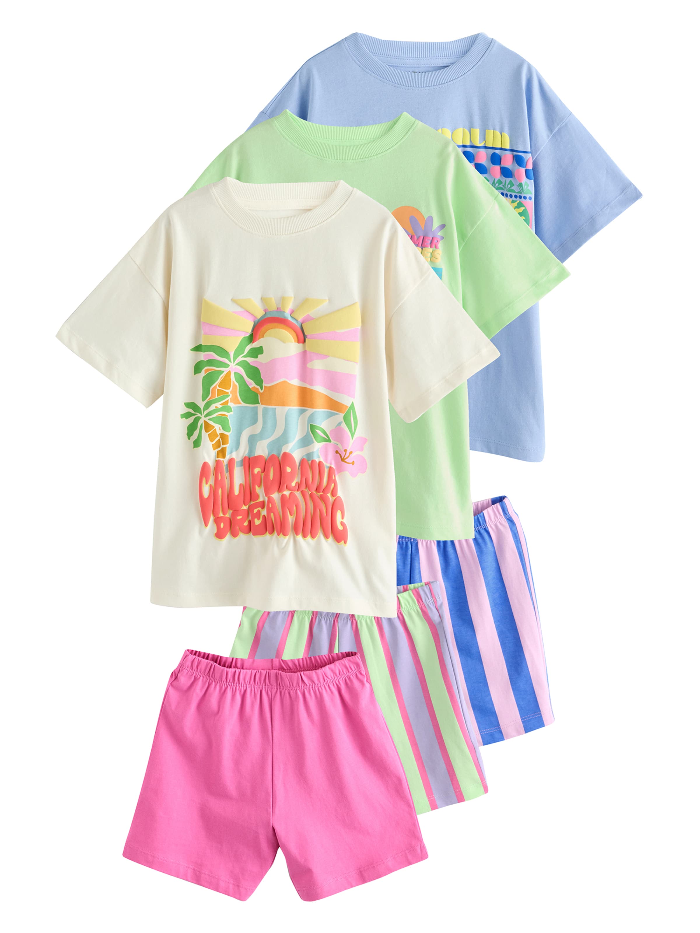 Next Nattøj i blandingsfarvet: forside