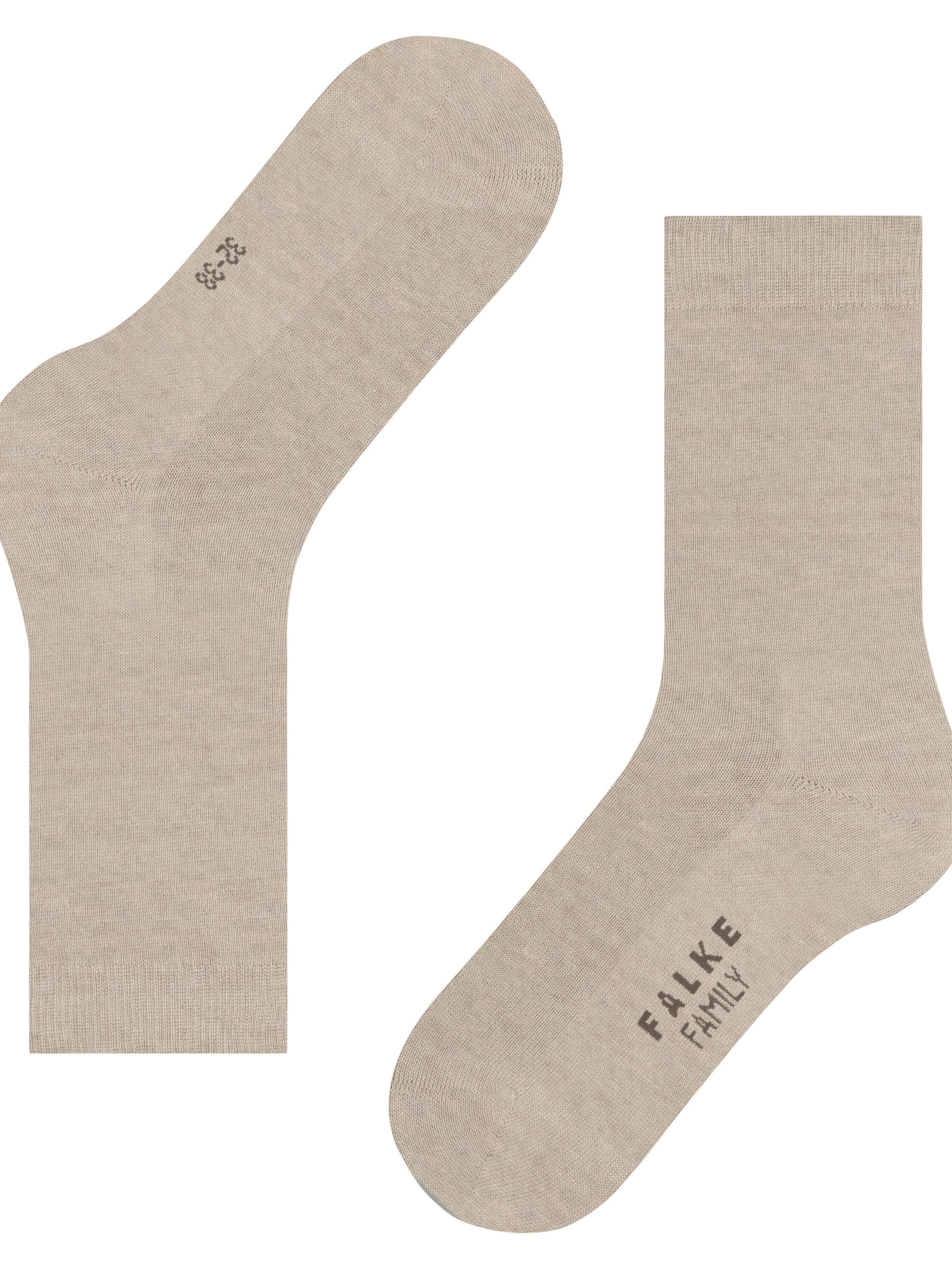 FALKE Socks 'Family' in Beige