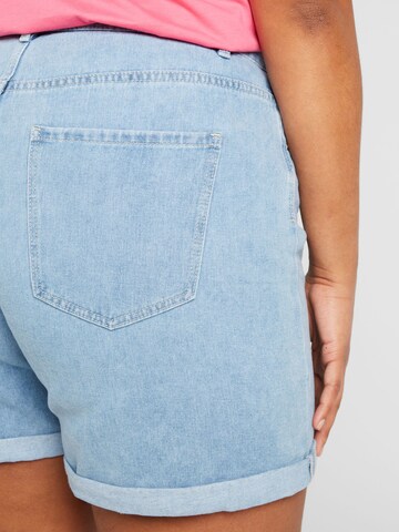 ONLY Carmakoma Regular Jeans 'VEGA' in Blauw