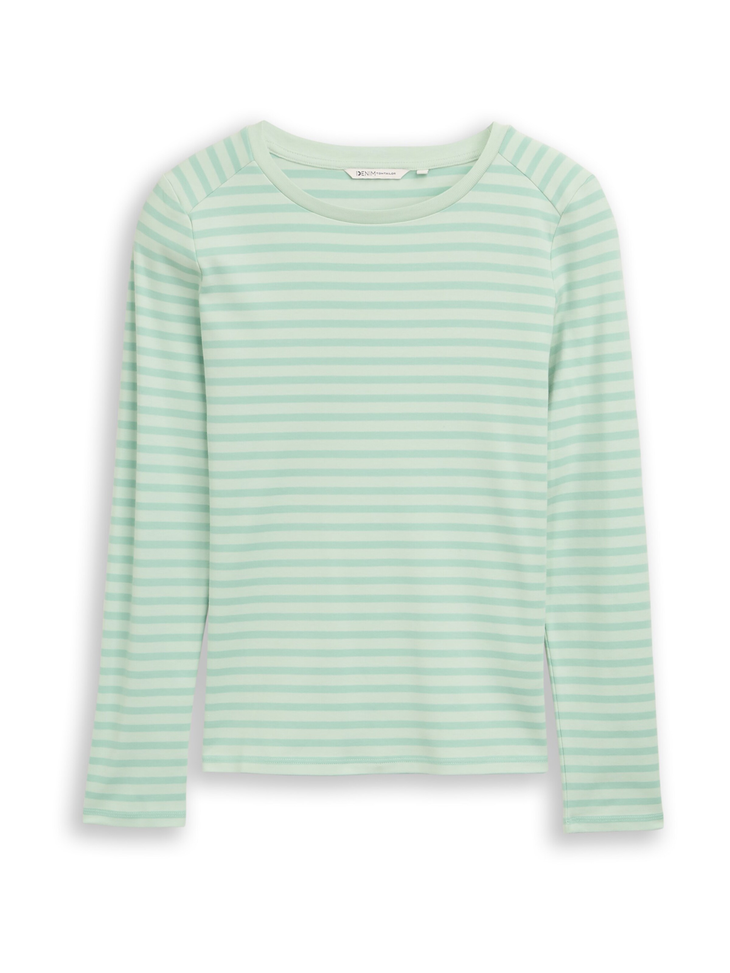 TOM TAILOR DENIM Μπλουζάκι σε πράσινο: μπροστά