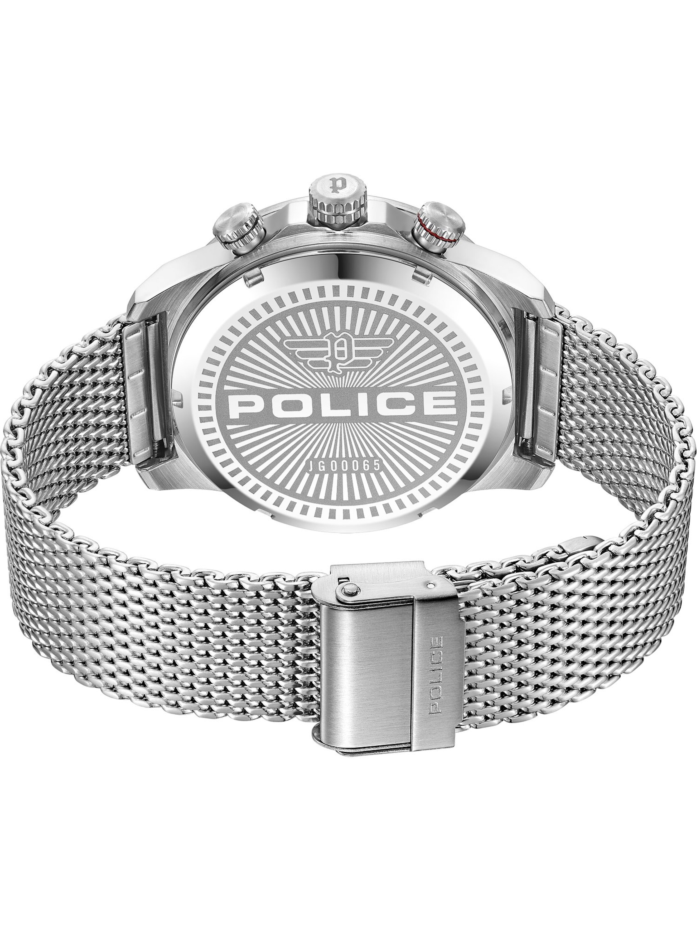 POLICE Analog Watch 'Rotorcrom' in Silver