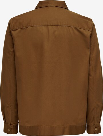 Only & Sons Jacke 'Toby' in Braun