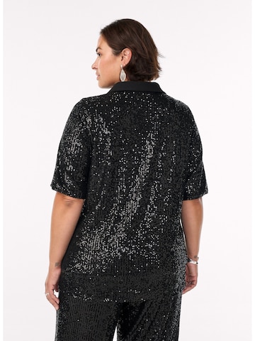 Bluză 'Mlina' de la Zizzi pe negru