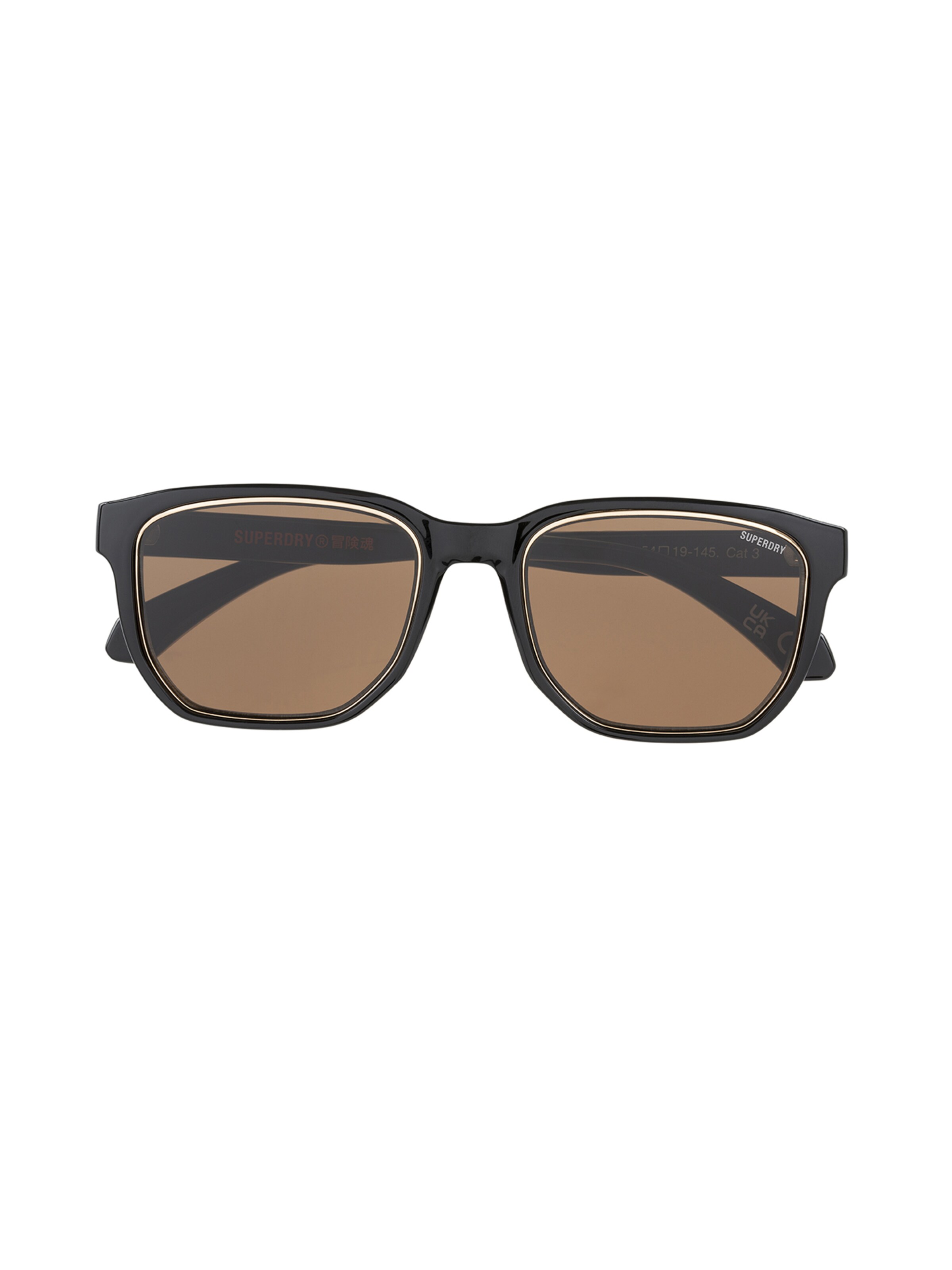 Superdry Eyewear Sonnenbrille‌‌‌‌‌‌‌‌‌ in Schwarz: Vorderseite