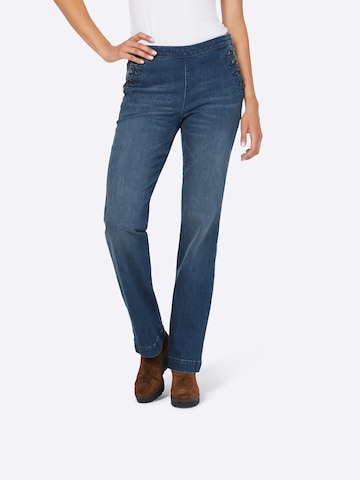 heine Regular Jeans in Blauw: voorkant