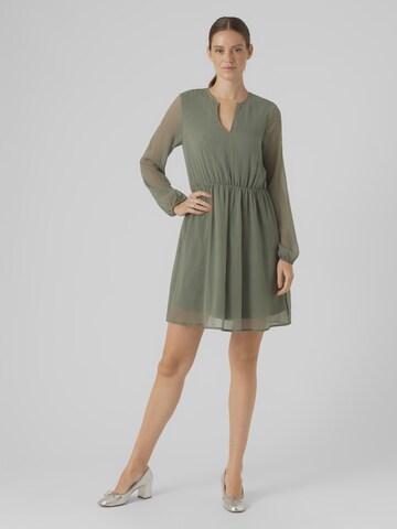 VERO MODA Kleid 'Villa' in Grün