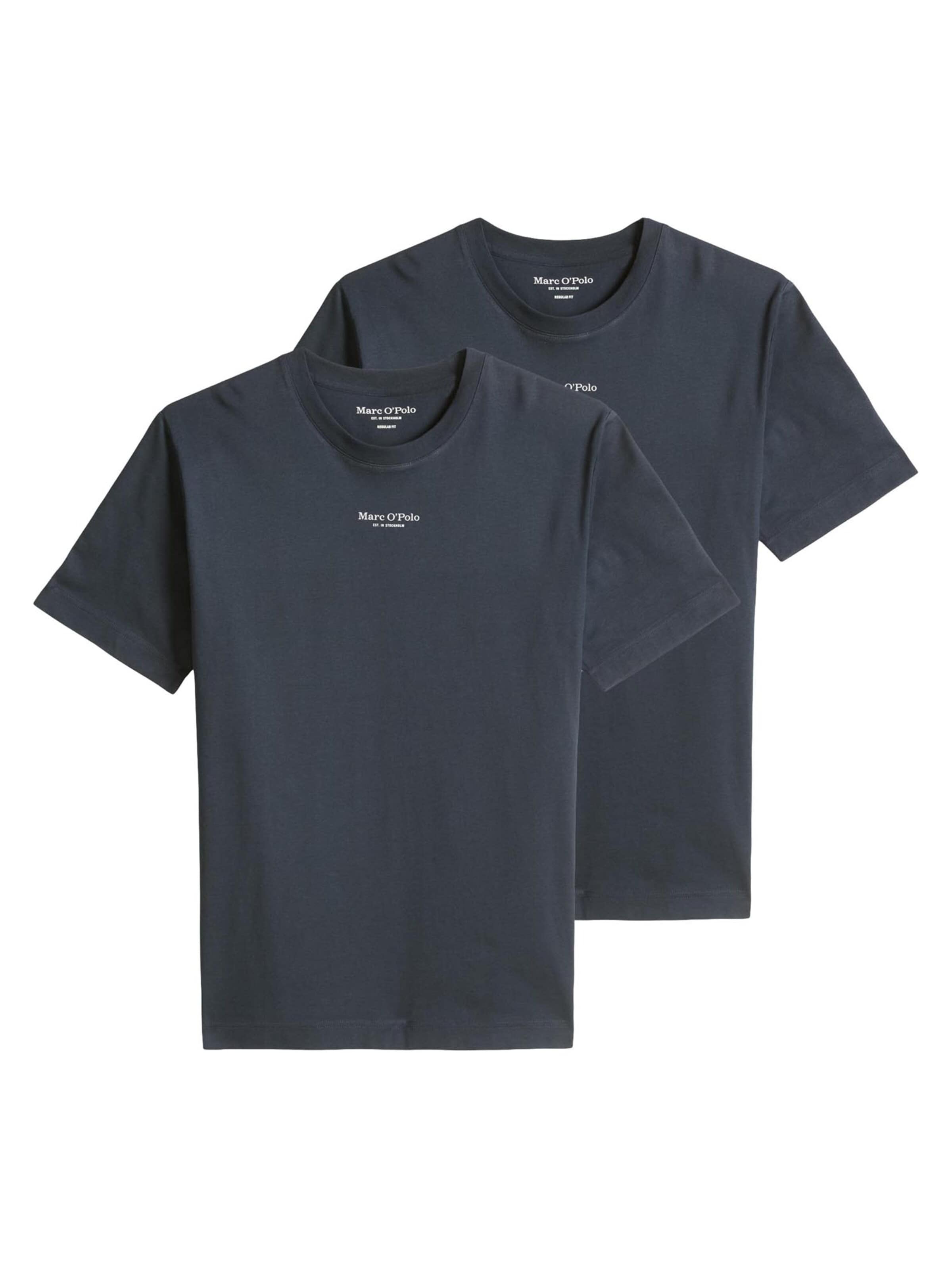 Marc O'Polo Shirt 'Kjer' in Blue: front