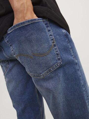 JACK & JONES Slimfit Kavbojke 'JJRGlenn' | modra barva
